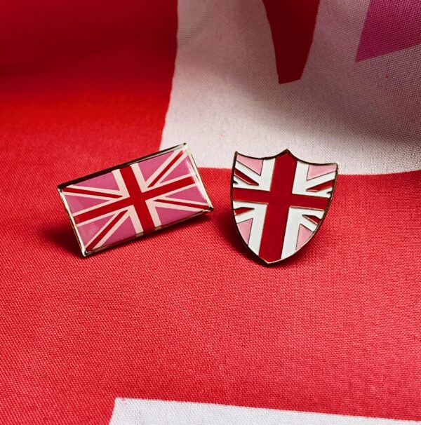 Flag & Shield Badge